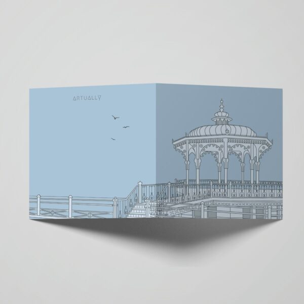 Brighton Bandstand Greeting Card